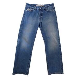 Vintage Diesel Mens Straight Leg Denim Jeans Size W34/ L28.5 Mid-rise Buttonfly